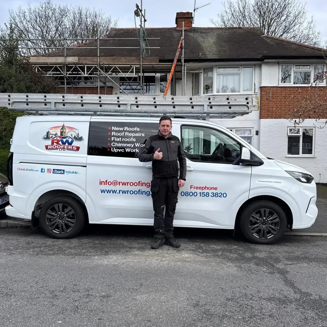 Richie Ward, founder of RW Roofers Ltd