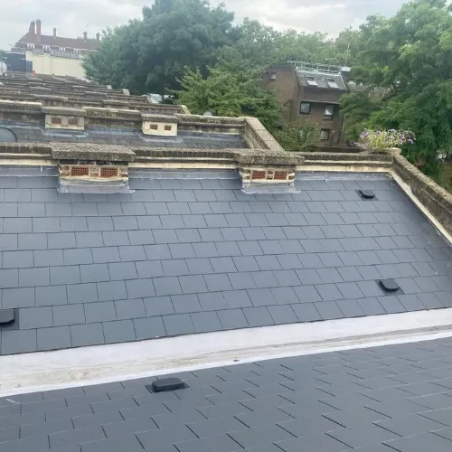 Recent roof project completed in South East London